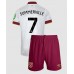 West Ham United Crysencio Summerville #7 Tredjedraktsett Barn 2024-25 Korte ermer (+ Korte bukser)